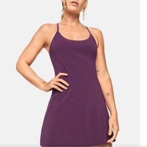 Purple Outdoor Voices Exercise Dress